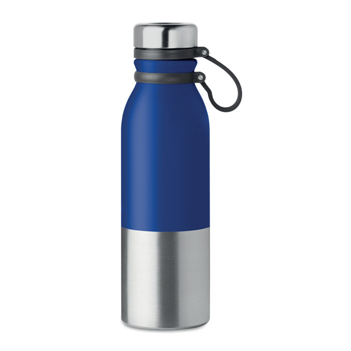 Bouteille publicitaire en acier 600 ml - Iceland Bleu royal